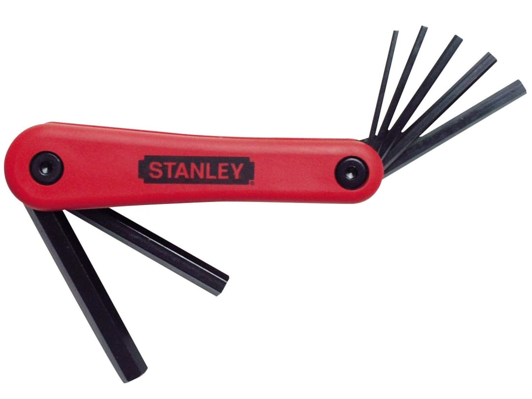 STANLEY® Hand Tools Metric Folding Hexagon Key Set, 7 Piece 4-69-262