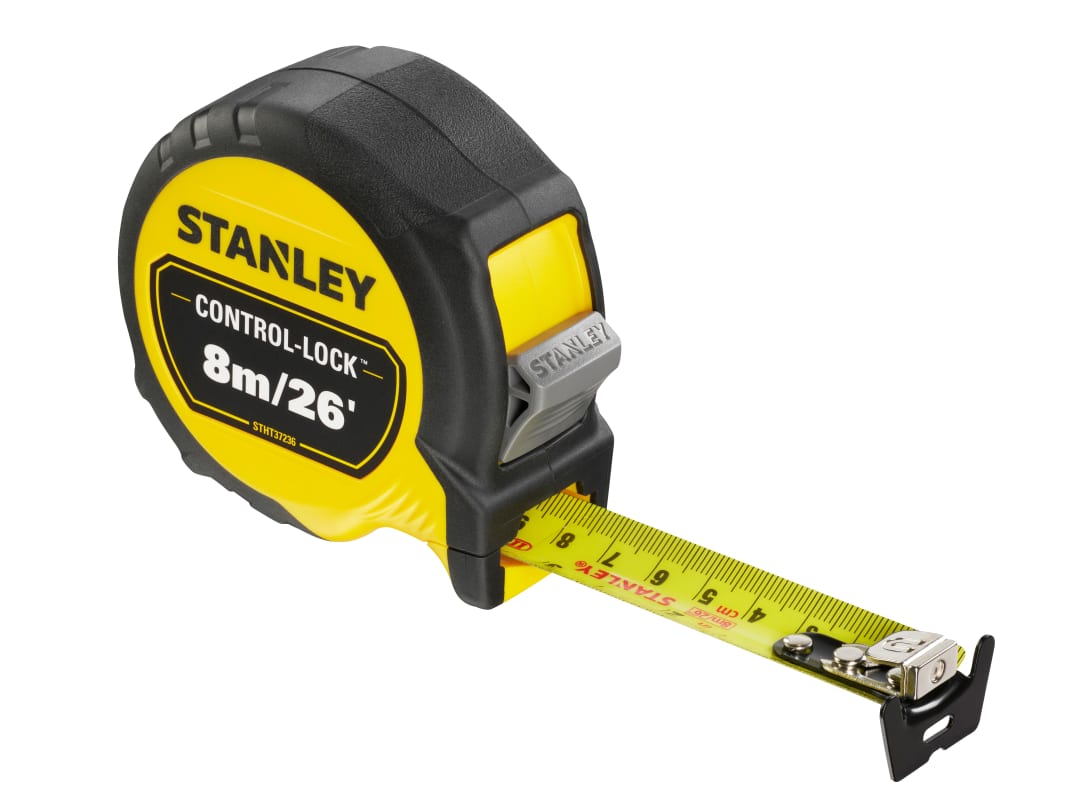 STANLEY® Hand Tools CONTROL-LOCK™ Pocket Tape 8m/25ft (Width 25mm) STHT37236-5