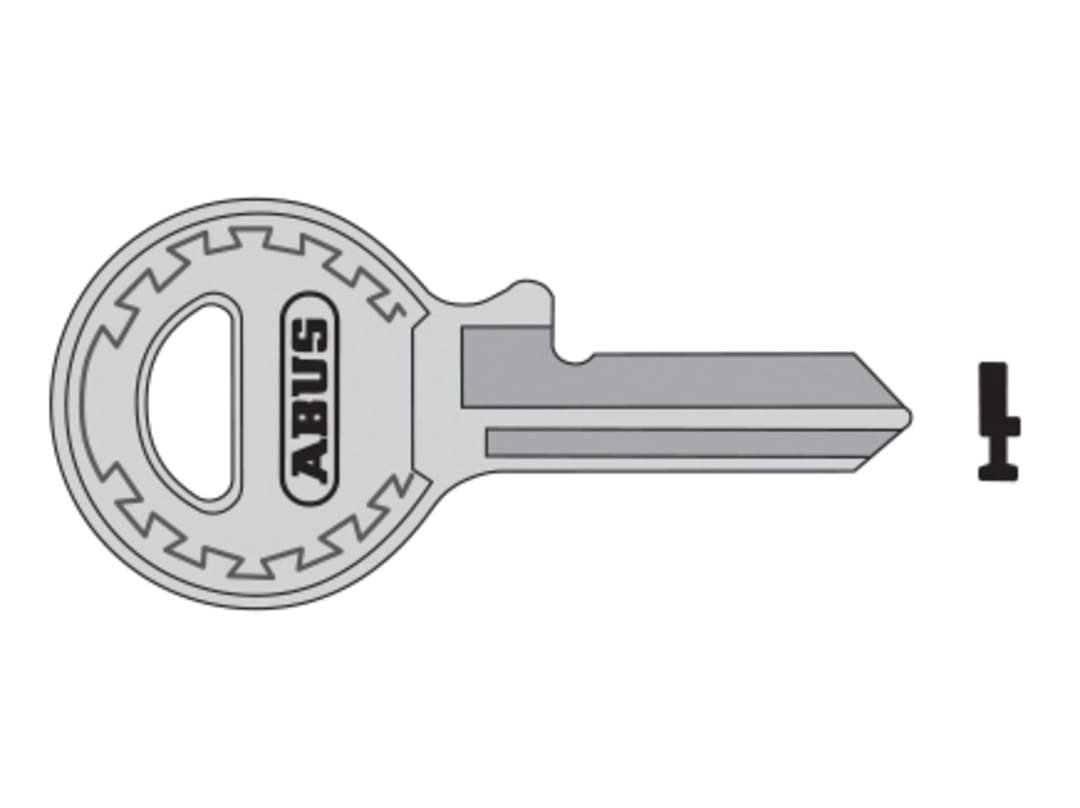 ABUS Mechanical 65/15 Right Hand Key Blank 09328 10009329-01