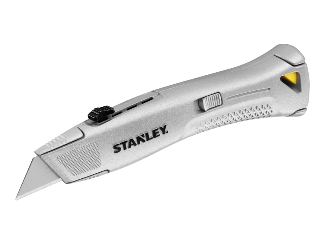 STANLEY® Hand Tools Heavy Duty Retractable Trade Knife (Silver) FMHT10505-0