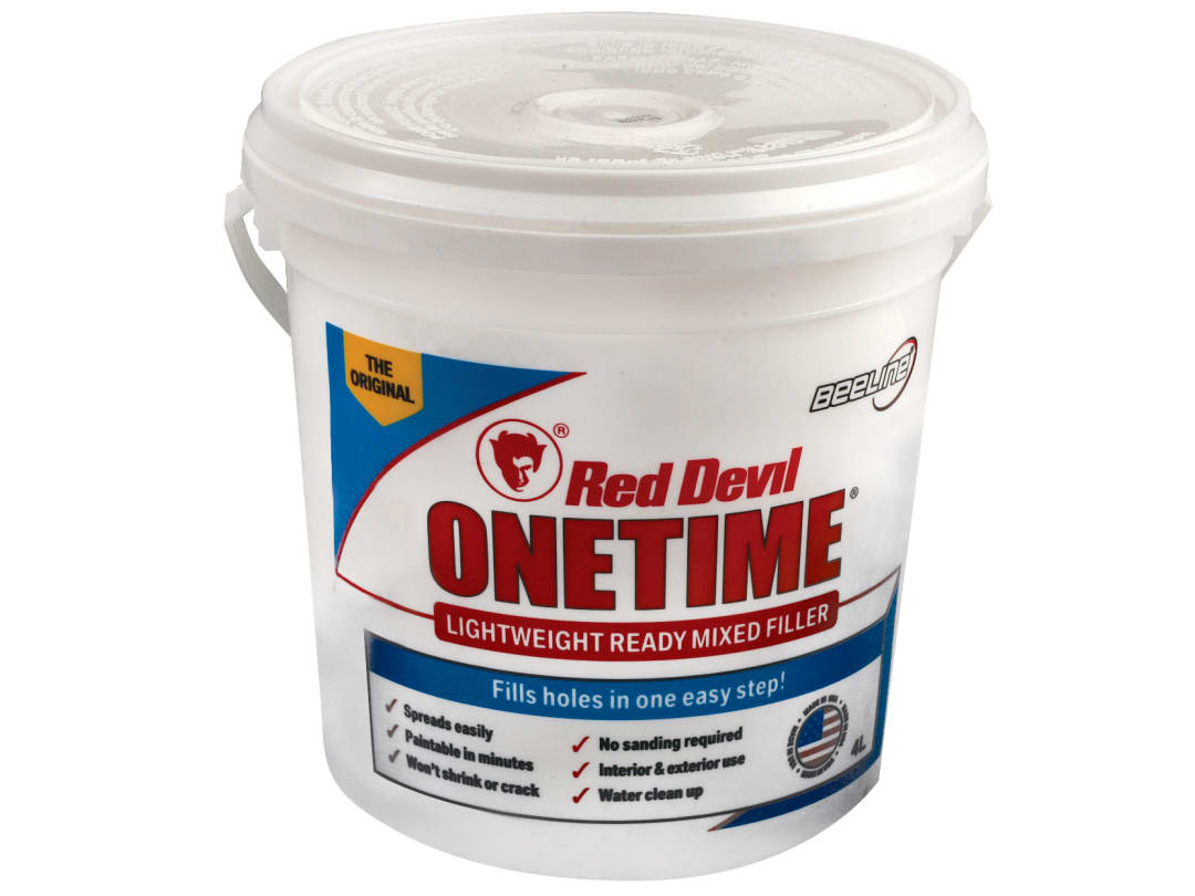 STANLEY® Hand Tools Red Devil Onetime® Filler 4 litre HBFOLN40