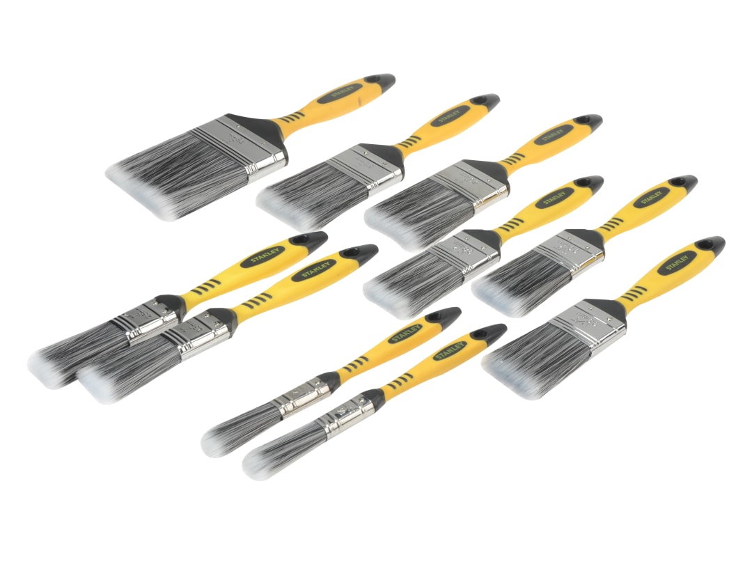 STANLEY® Hand Tools No Loss Paint Brush Set x 10 STPPLF10 STPPLF10