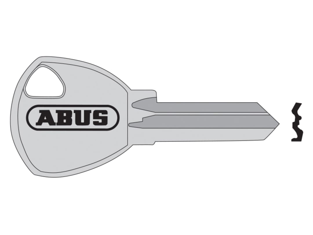 ABUS Mechanical 65/50 50mm +60 New Key Blank 10012023-01