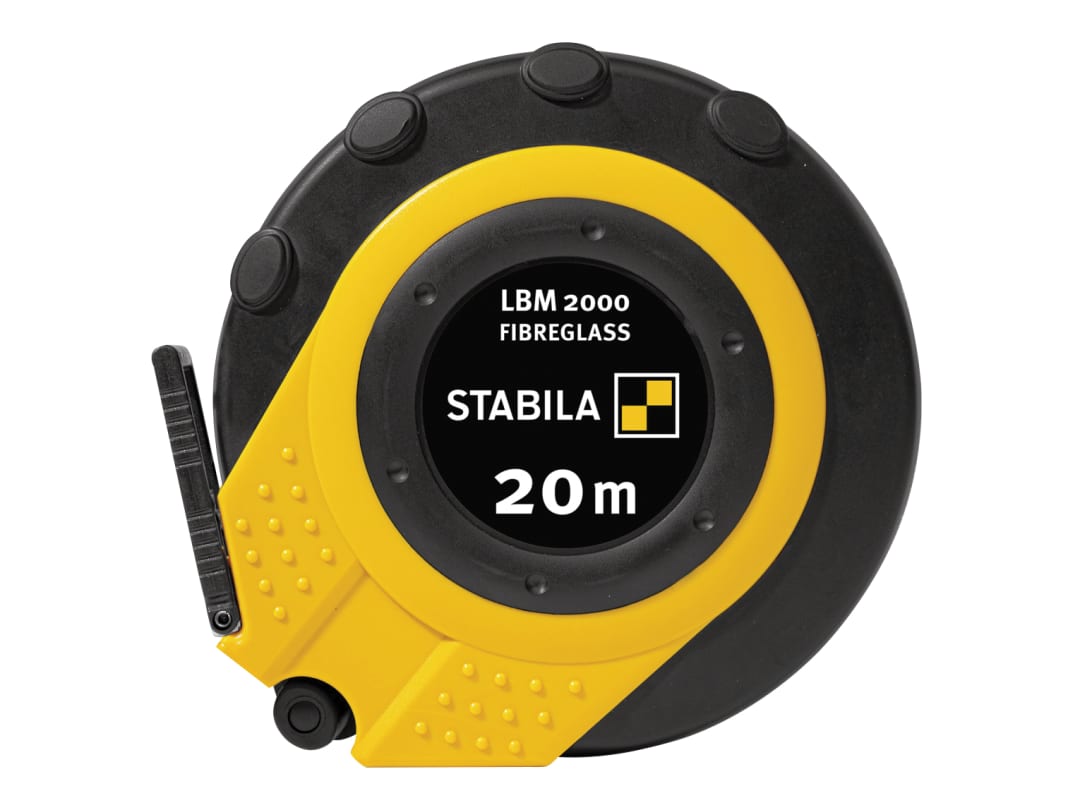 Stabila LBM 2000 Closed Fibreglass Tape 20m (Width 13mm) (Metric only) 19654