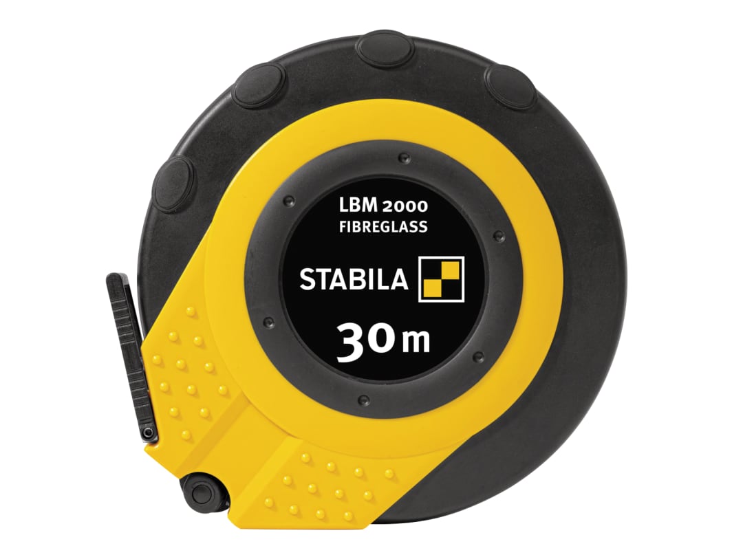 Stabila LBM 2000 Closed Fibreglass Tape 30m (Width 13mm) (Metric only) 19655