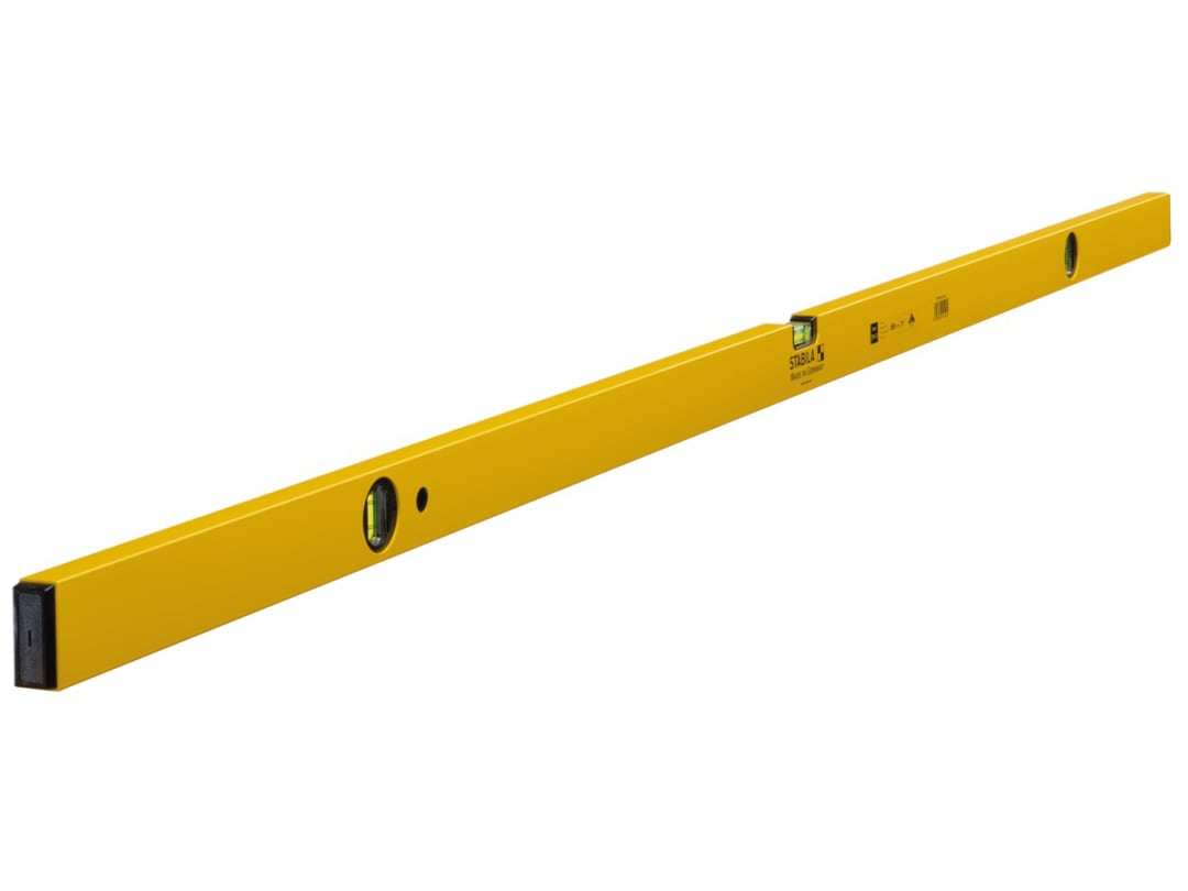 Stabila 70-2-180 Double Plumb Spirit Level 3 Vial 180cm 14190