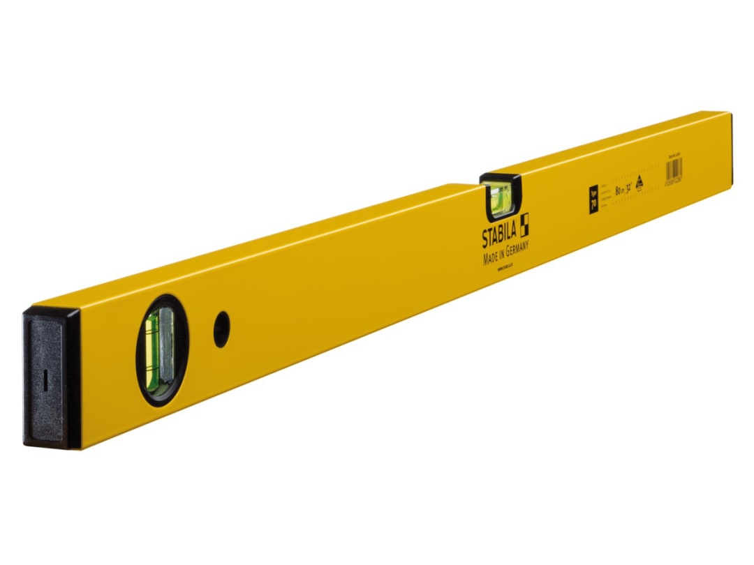 Stabila 70-80 Single Plumb Spirit Level 2 Vial 80cm 02286