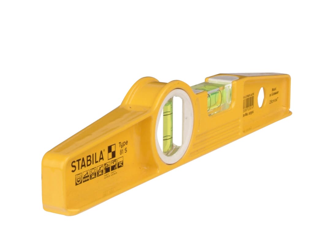Stabila 81S-10ML Magnetic Torpedo Level 25cm Display (10 x 81S10ML) 13857