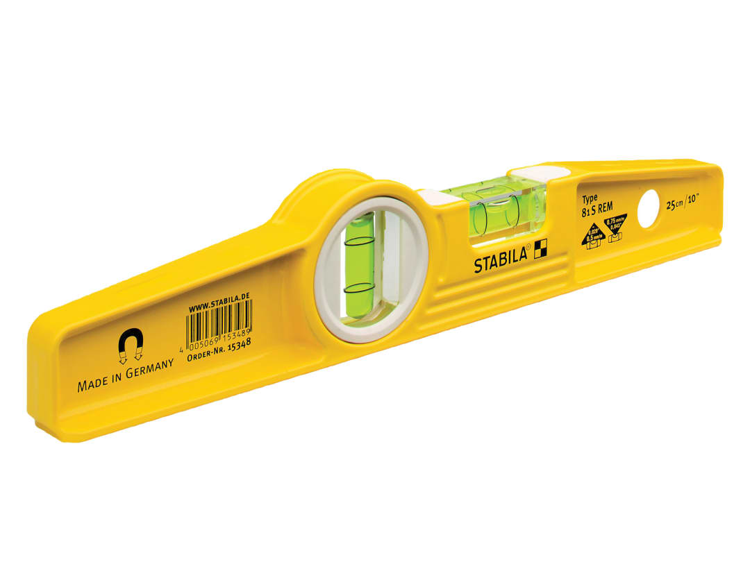 Stabila 81S REM Rare Earth Magnetic Torpedo Level 25cm 15348