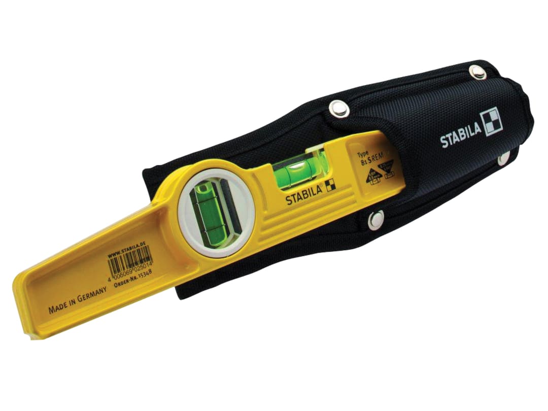 Stabila 81S-REM Rare Earth Magnetic Torpedo Level 25cm in Holster 17832