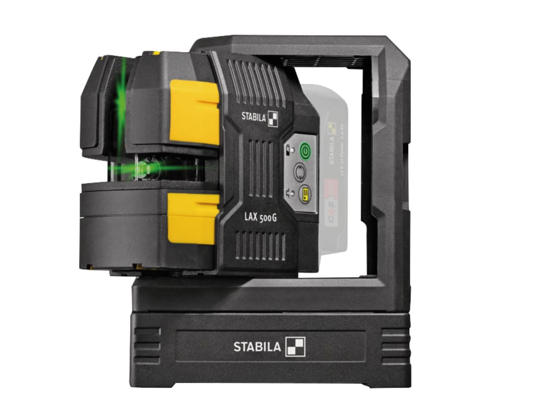 Stabila LAX 500 G Cross Line plus Plumb Point Laser 12V Bare Unit 19983