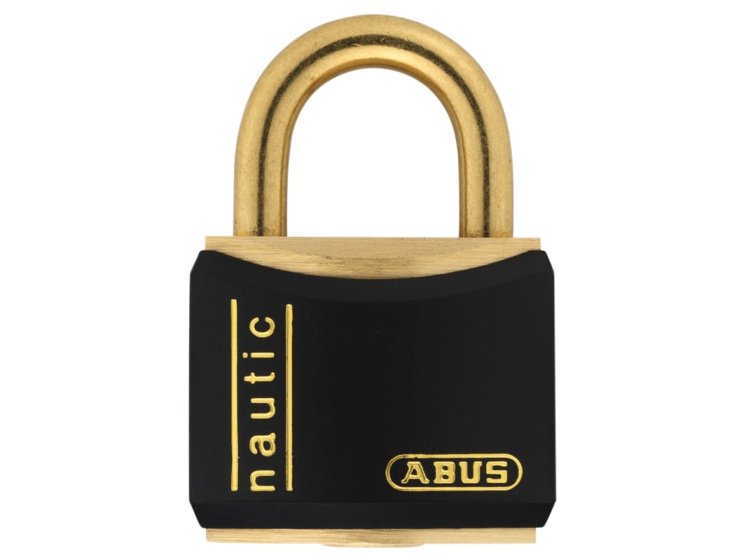 ABUS Mechanical T84MB/30mm Black Rustproof Padlock 10001036-01