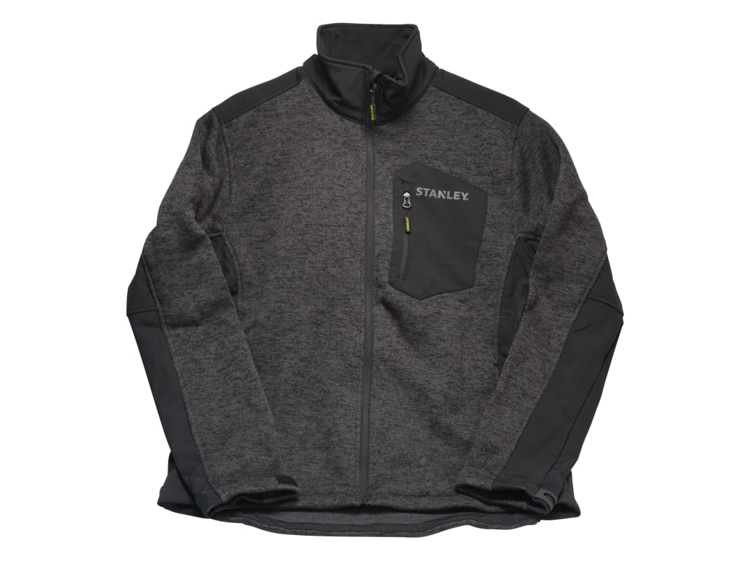 STANLEY® Clothing Arizona Zip Through Knitted Fleece - L STW40005-013