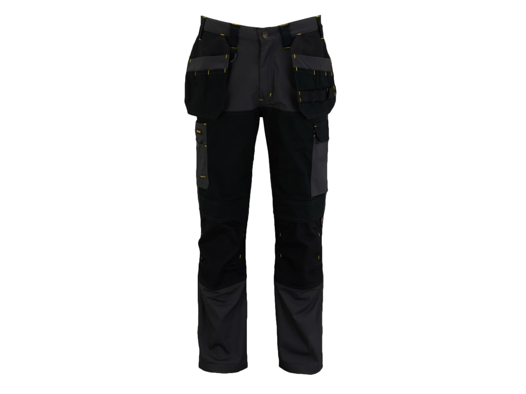 STANLEY® Clothing Dixon Slim Fit Trousers Grey/Black Waist 34in Leg R STW40057-014