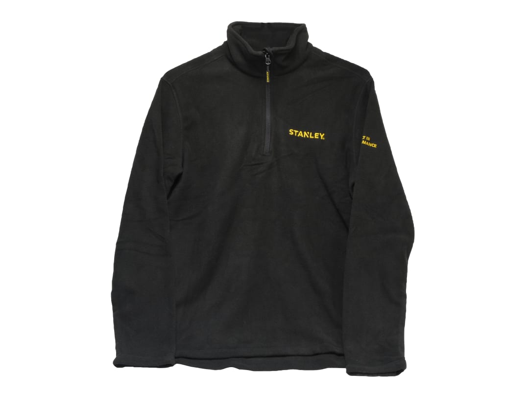STANLEY® Clothing Gadsden 1/4 Zip Micro Fleece Black - L STW40006-001