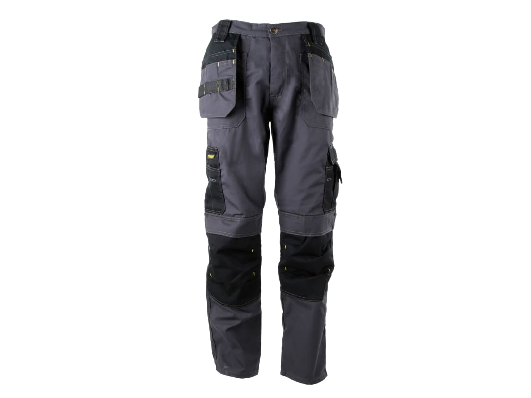 STANLEY® Clothing Huntsville Grey Holster Trousers Waist 36in Leg 31in STW40008-004 36/31