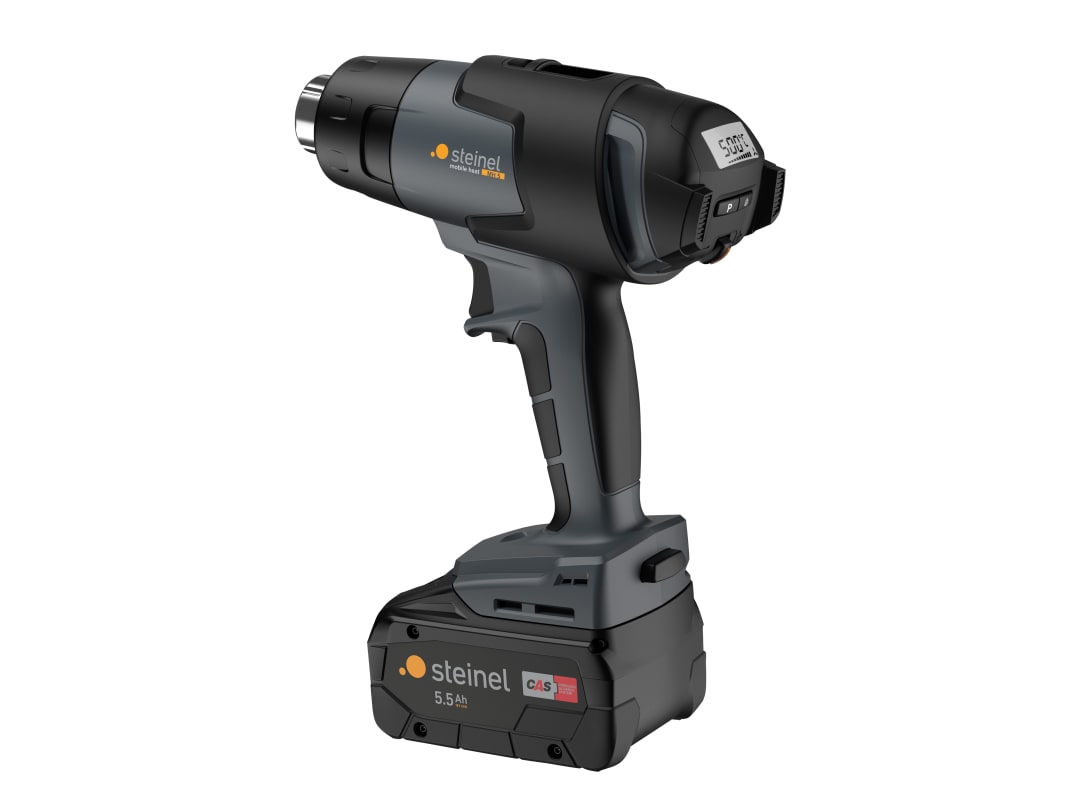 Steinel MobileHeat 5 Professional Cordless Heat Gun 18V 1 x 5.5Ah Li-ion 068233