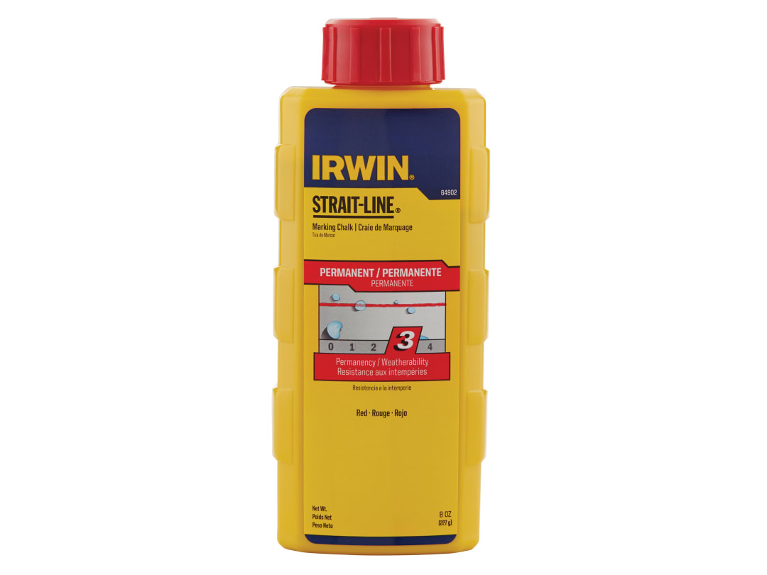 IRWIN® STRAIT-LINE® Chalk Refill Red 227g (8oz) T64902