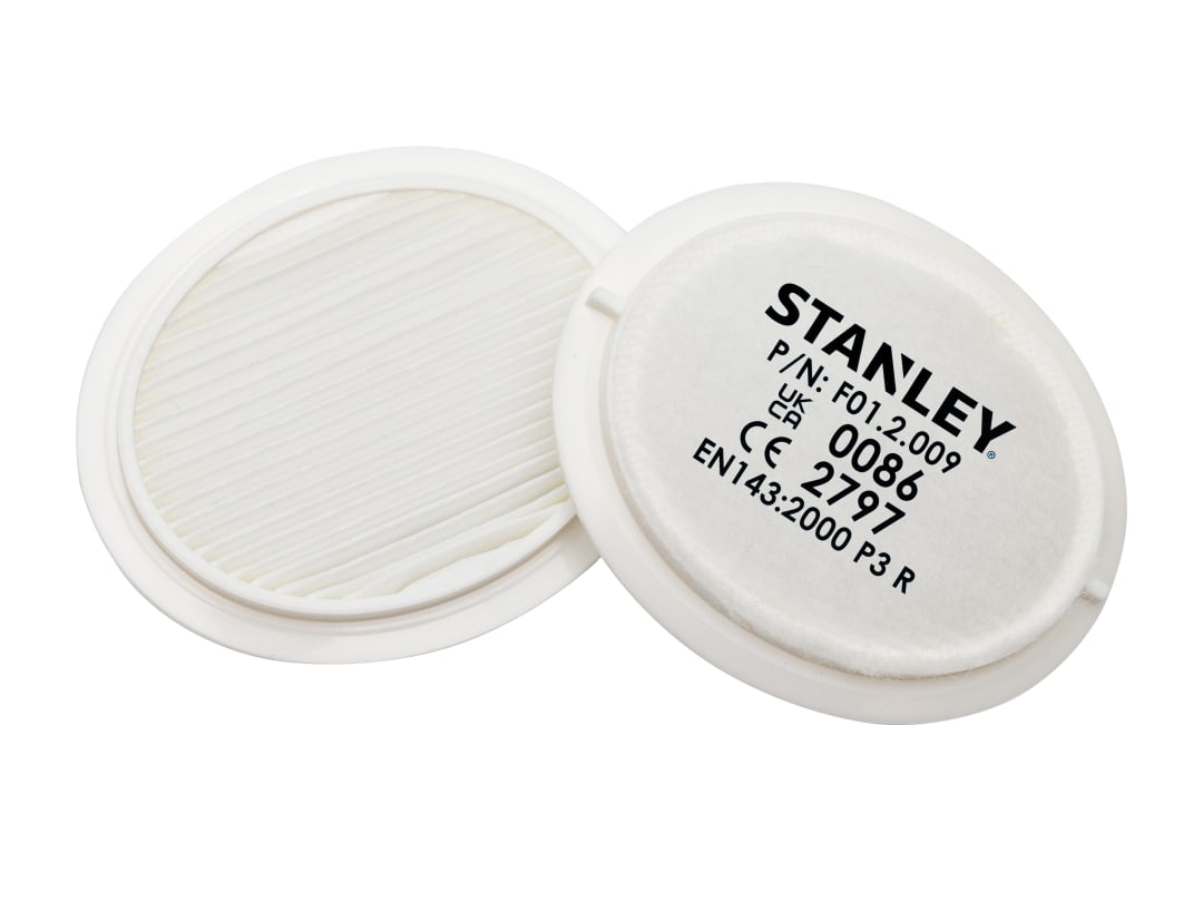 STANLEY® Respiration P3 Replacement Filters (Pack of 2) F01.2.009.GB1