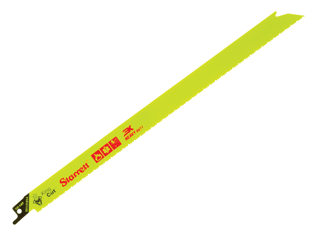 Starrett BR121014-5 Bi-Metal King Cut™ Demolition Blade 300mm 10-14 TPI (Pack 5) BR121014-5