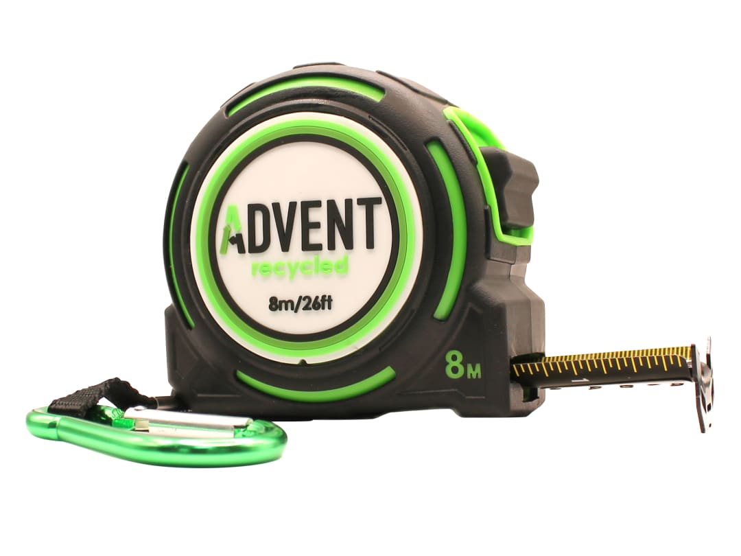 Advent Recycled Tape Measure 8m/26ft (32mm Width) RTM8032