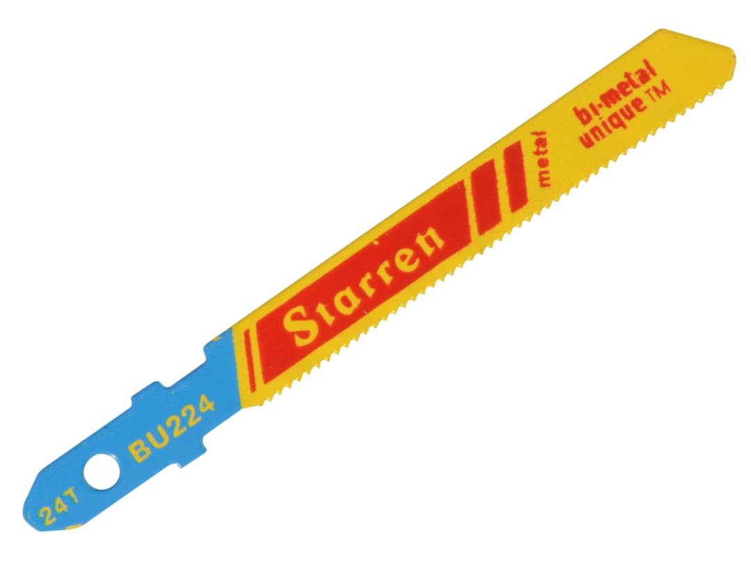Starrett BU224-5 Metal Cutting Jigsaw Blades Pack of 5 SA355