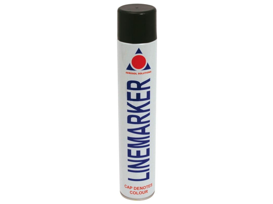 Aerosol 0906 Line Marking Spray Paint Black 750ml 0906