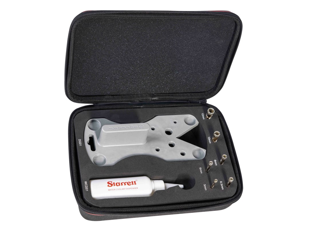 Starrett KD06041 Diamond Tile Drill Bit Set, 6 Piece KD06041