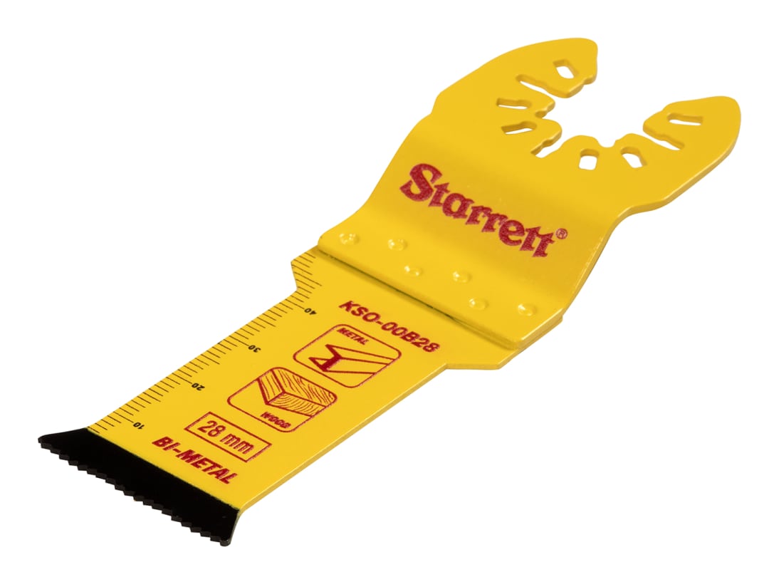 Starrett KSO-00B28 Plunge Bi-metal Oscillating Blade 50 x 28mm x 18 TPI KSO-00B28