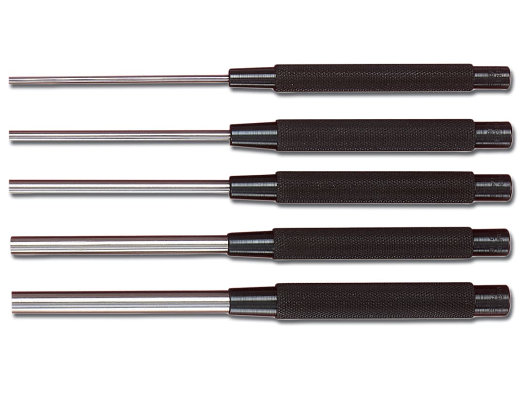 Starrett S248PC Long Pin Punch Set 5 Piece CE362