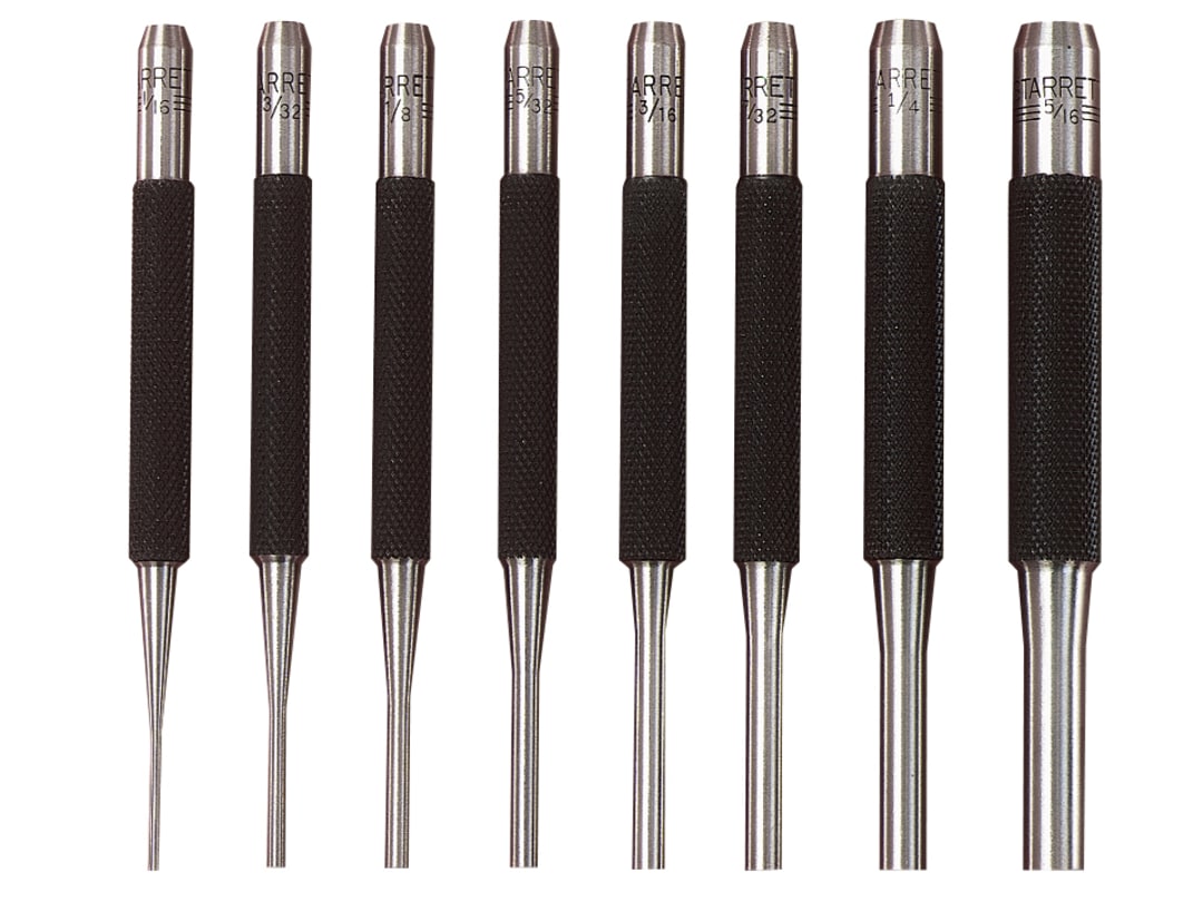 Starrett S565PC Pin Punch Set 8 Piece DB522