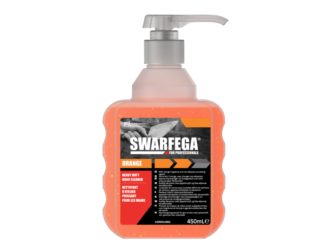 Swarfega® Orange Hand Cleaner Pump Top Bottle 450ml SOR400MP