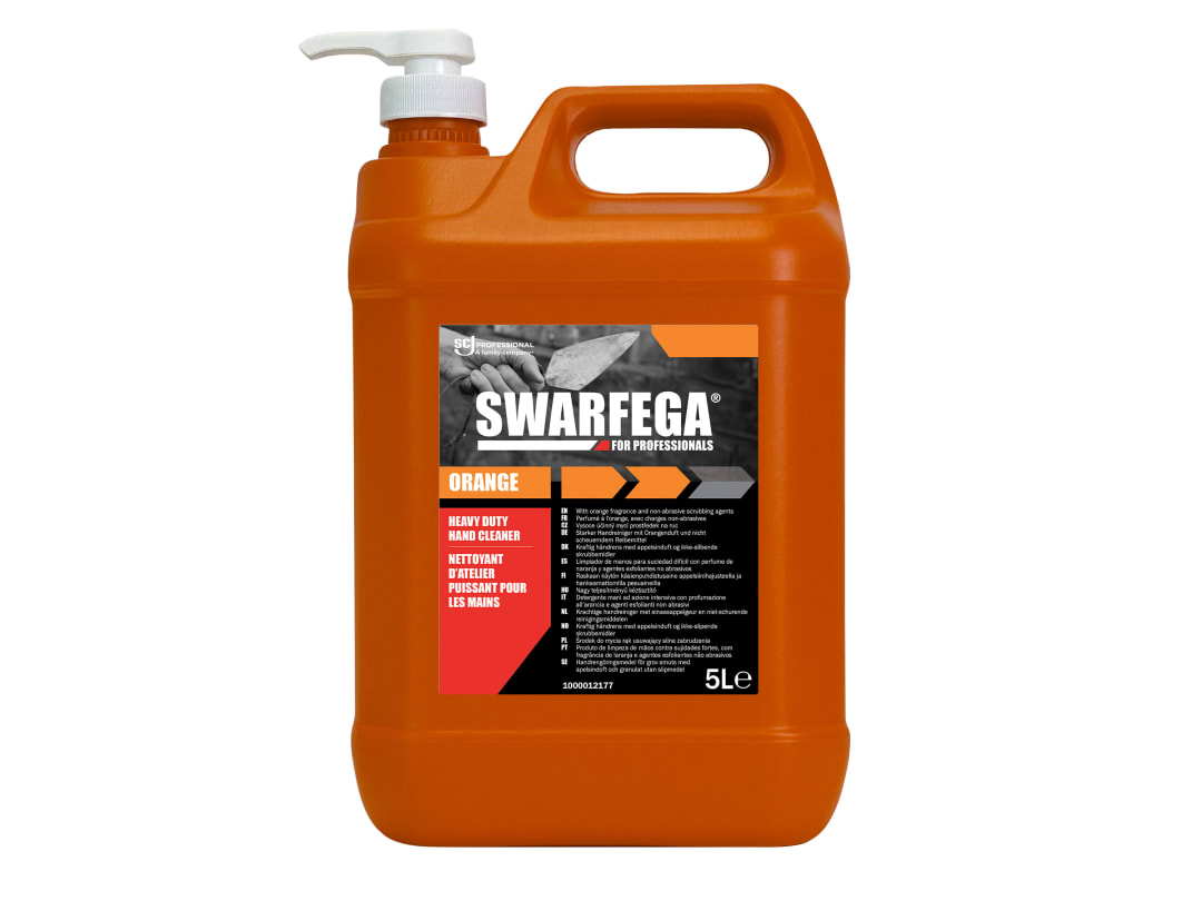 Swarfega® Orange Hand Cleaner Pump Bottle 5 litre SOR5LMP