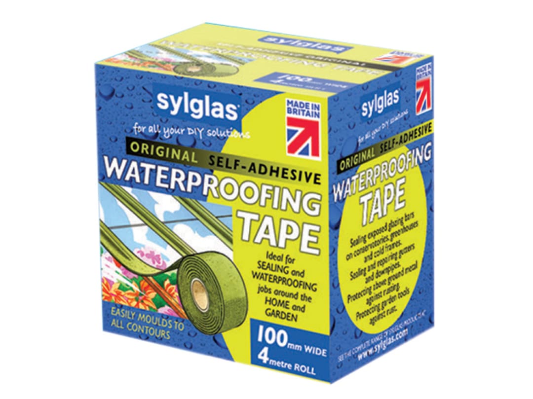 Sylglas Waterproofing Tape 100mm/4in x 4m Roll 8113003 SYL100001232