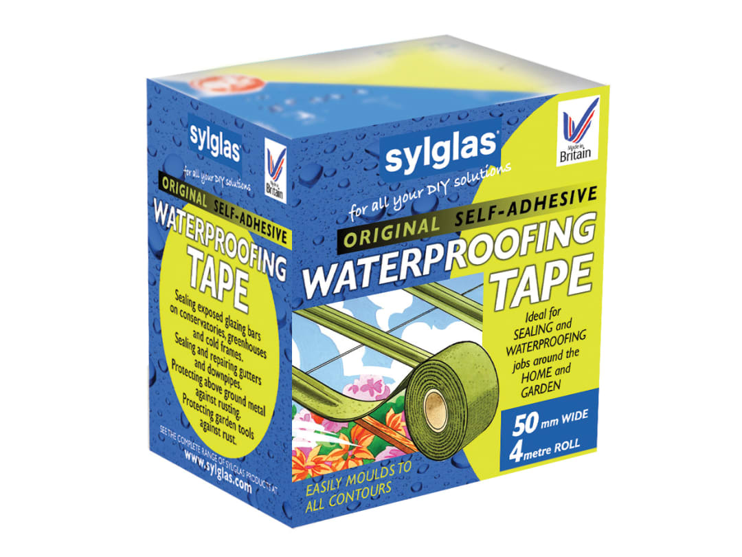 Sylglas Waterproofing Tape 75mm/3in x 4m Roll 8113002 SYL100001231