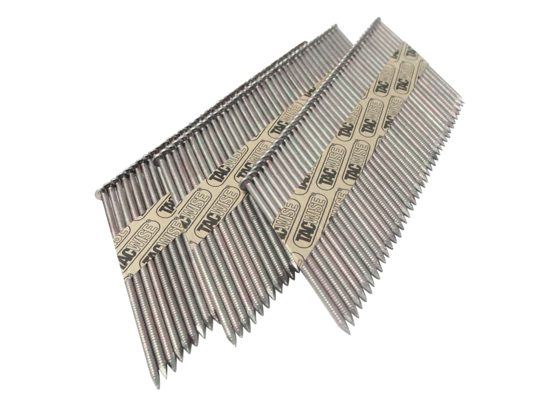 Tacwise 34° Extra Galvanised Framing Plain Shank Nails Type 3.1/90mm (2200) 1122