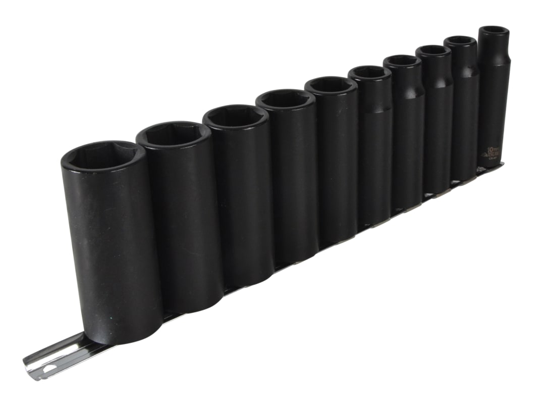 Teng 1/2in Drive 9126 Deep Impact Socket Set, 10 Piece 9126