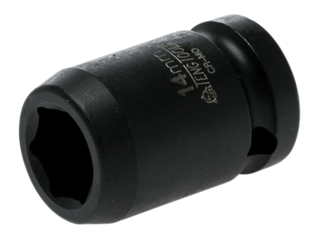 Teng Impact Socket Hexagon 6-Point 1/2in Drive 14mm 920514N