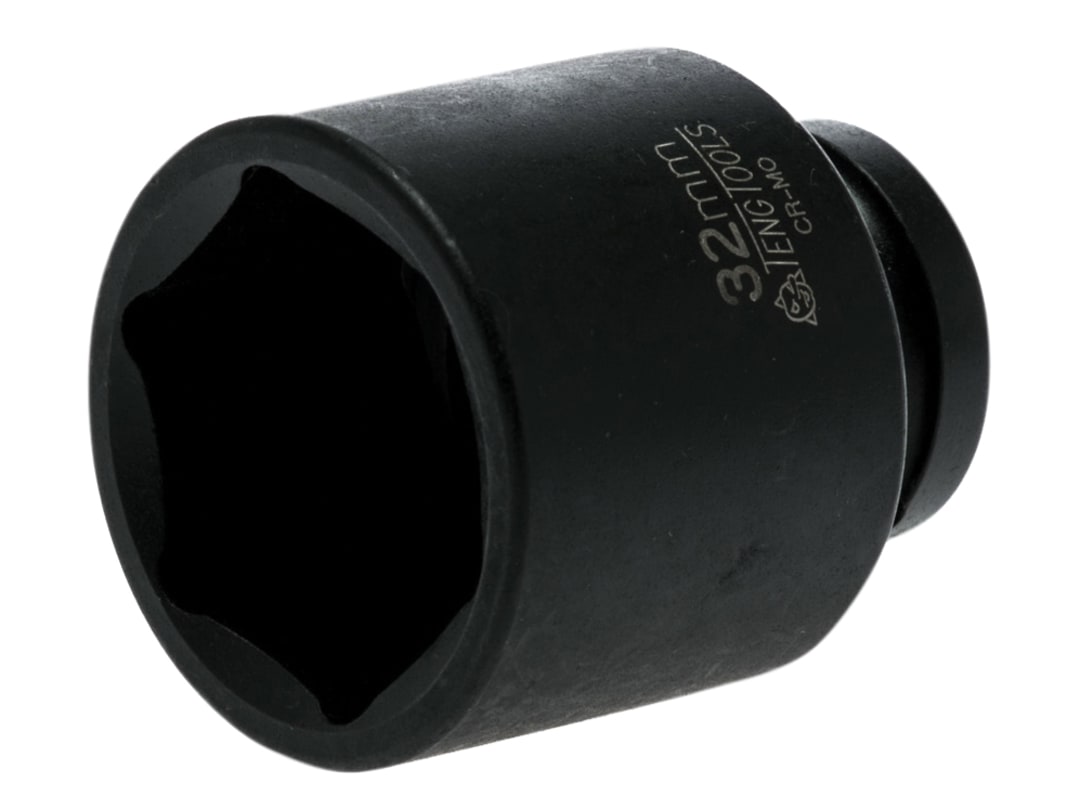 Teng Impact Socket Hexagon 6-Point 1/2in Drive 32mm 920532N