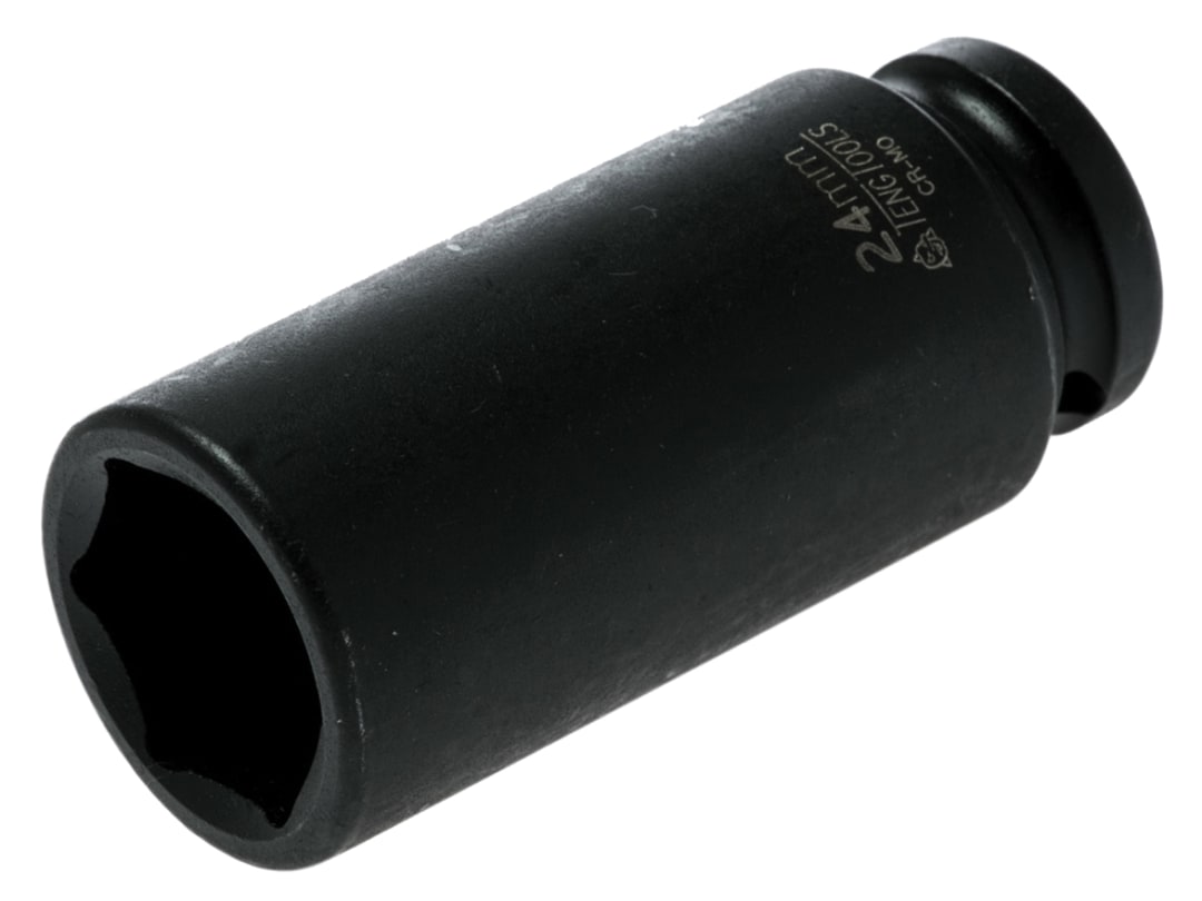 Teng Deep Impact Socket Hexagon 6-Point 1/2in Drive 24mm 920624N
