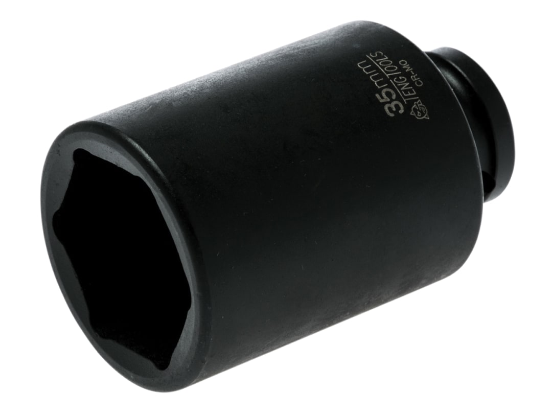 Teng Deep Impact Socket Hexagon 6-Point 1/2in Drive 35mm 920635N