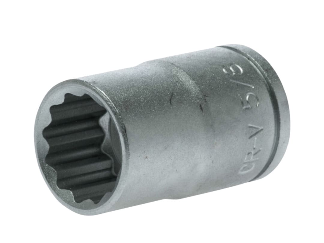 Teng Bi-Hexagon Socket 12-Point Regular A/F 1/2in Drive 5/8in