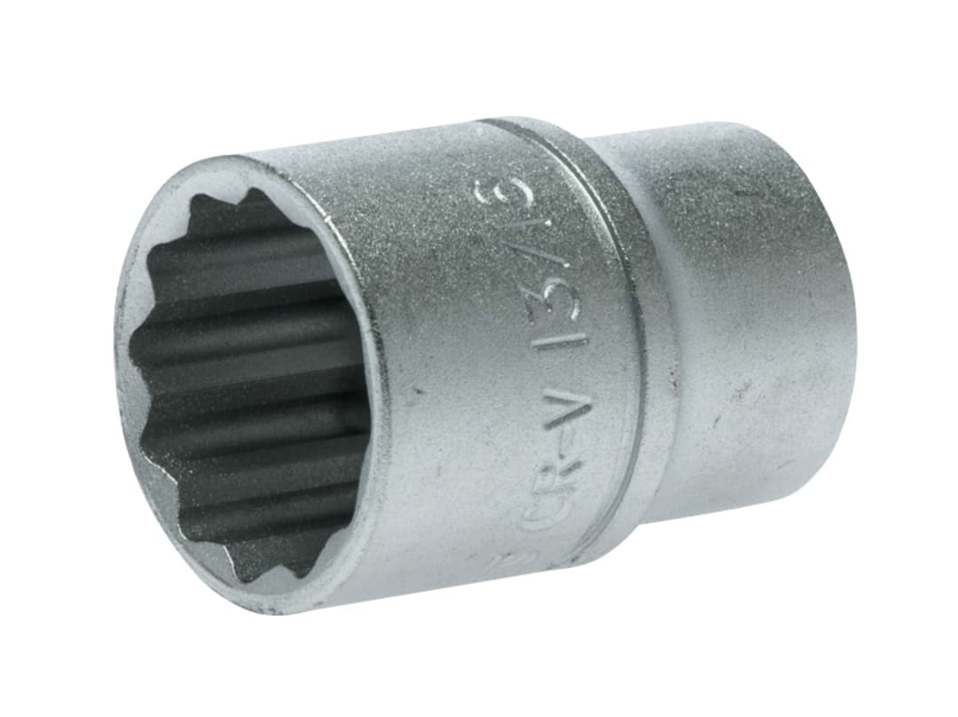 Teng Bi-Hexagon Socket 12-Point Regular A/F 1/2in Drive 13/16in