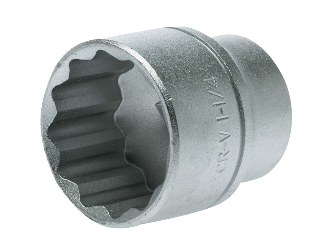 Teng Bi-Hexagon Socket 12-Point Regular A/F 1/2in Drive 1.1/4in
