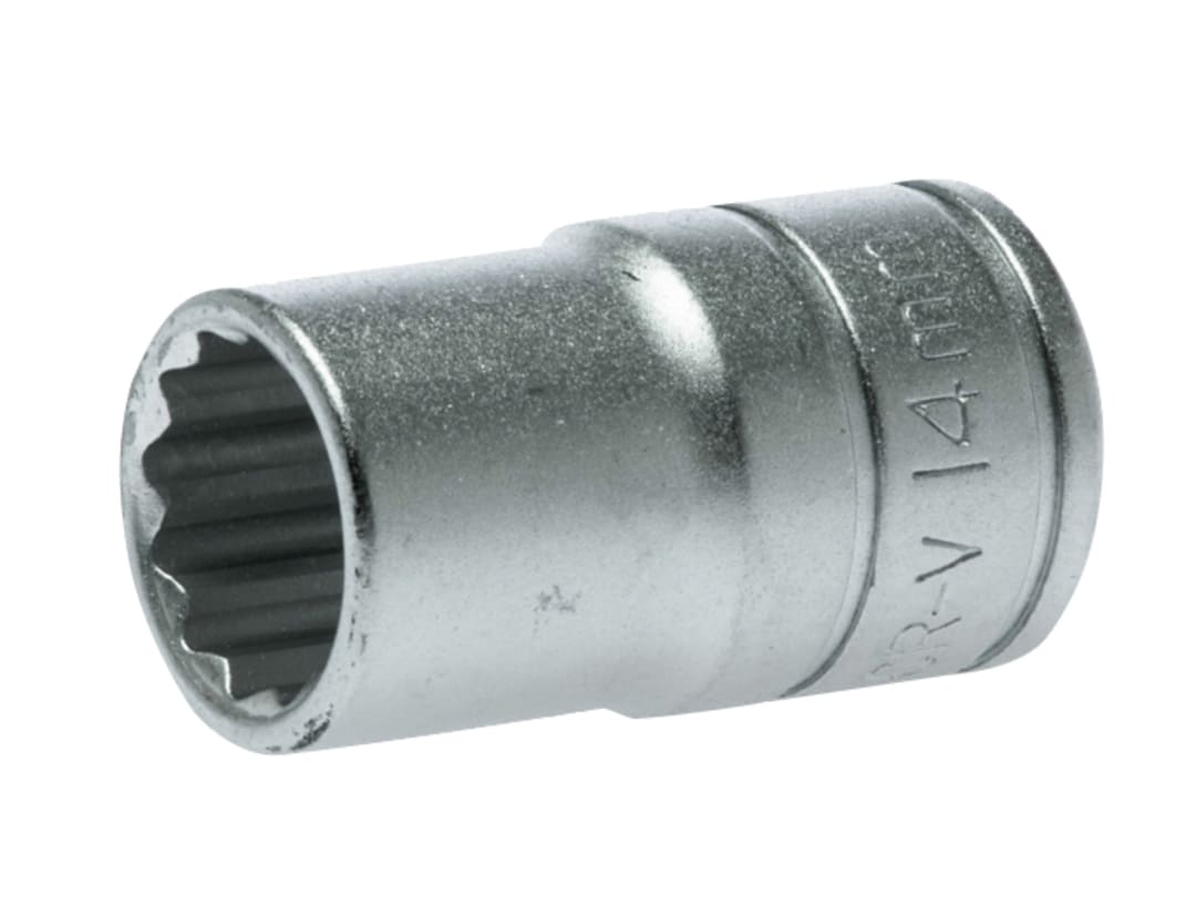 Teng Bi-Hexagon Socket 12-Point 1/2in Drive 14mm M120514-C