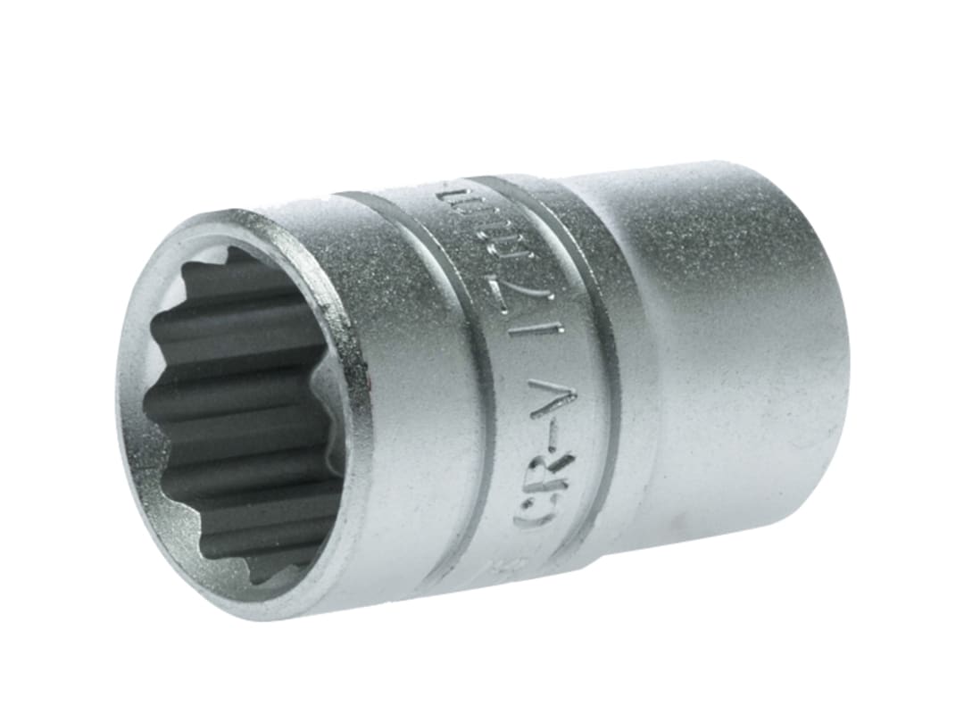 Teng Bi-Hexagon Socket 12-Point 1/2in Drive 17mm M120517-C
