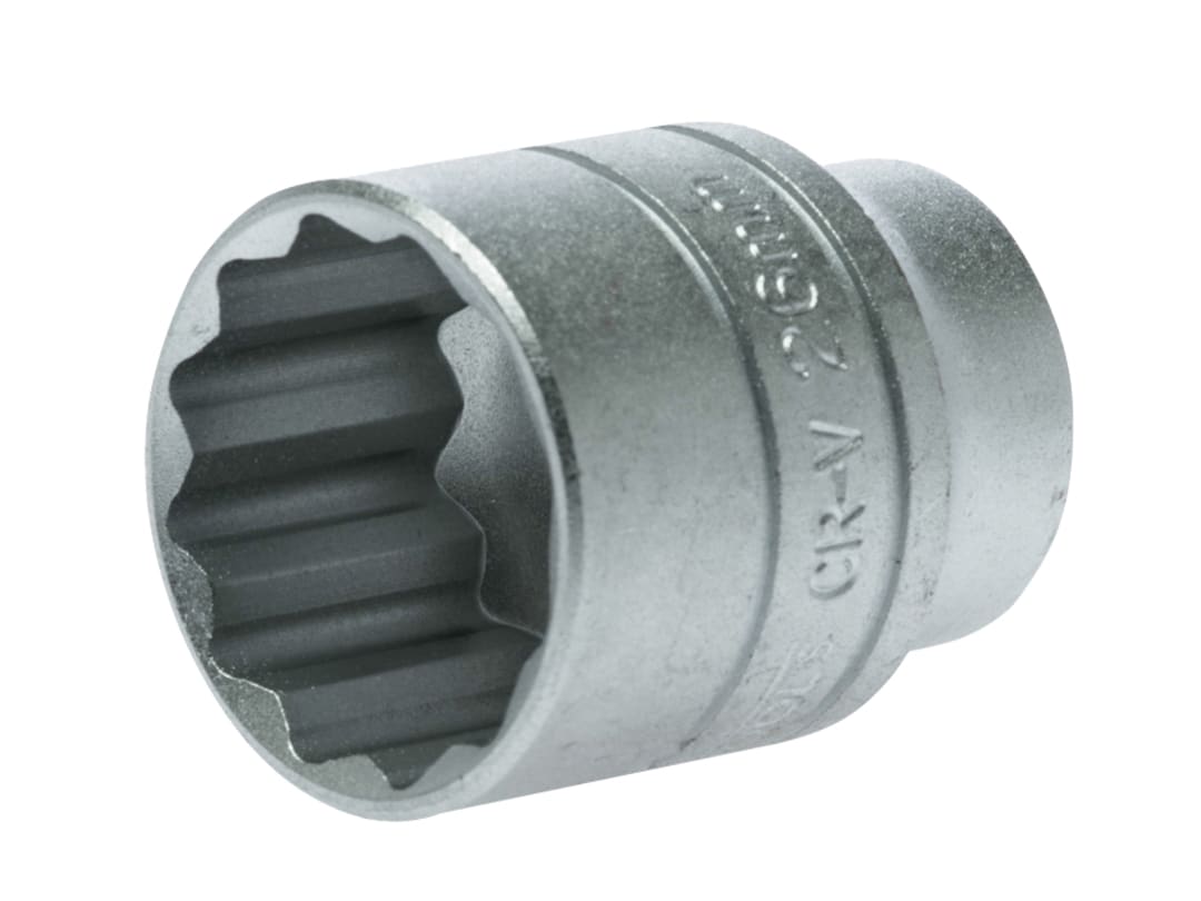 Teng Bi-Hexagon Socket 12-Point 1/2in Drive 18mm M120518-C