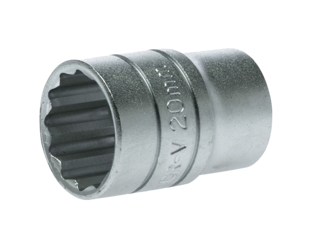 Teng Bi-Hexagon Socket 12-Point 1/2in Drive 20mm M120520-C