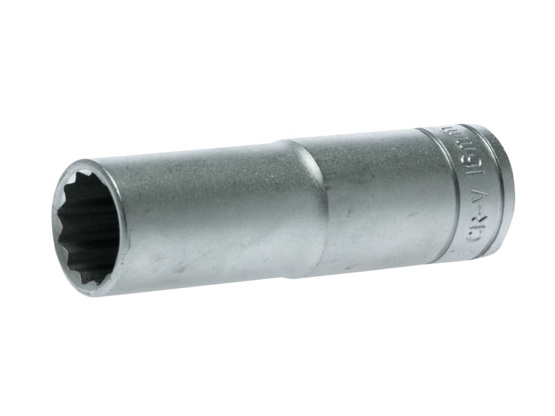 Teng Bi-Hexagon Socket Deep 12-Point 1/2in Drive 16mm M120616C