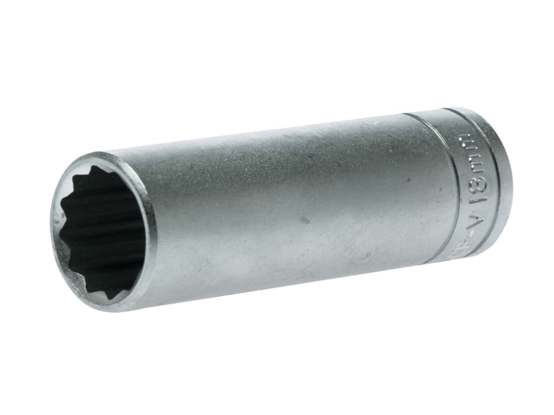Teng Bi-Hexagon Socket Deep 12-Point 1/2in Drive 18mm M120618C